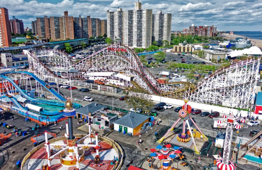 Luna Park in Coney Island, United States